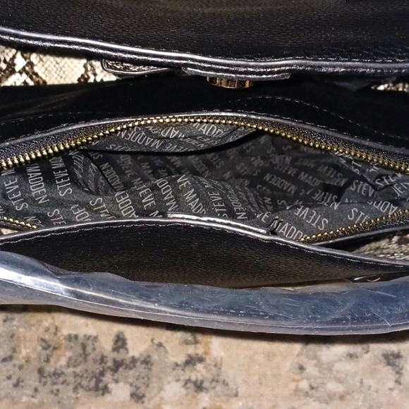 Black and Rattesnake Steve Madden - Picture 6 of 8